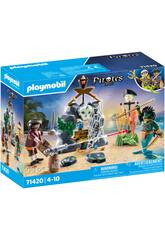 Playmobil Pirates Búsqueda do Tesouro 71420