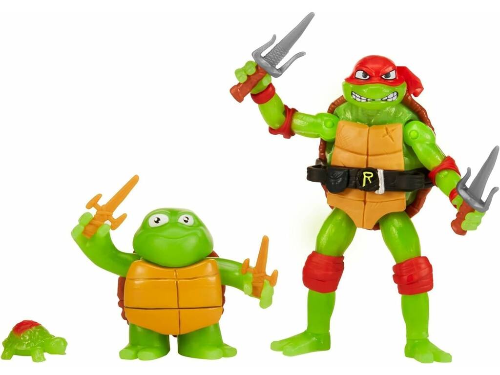 Ninja Turtles Pack 3 Figuren Famous Evolution TU819500