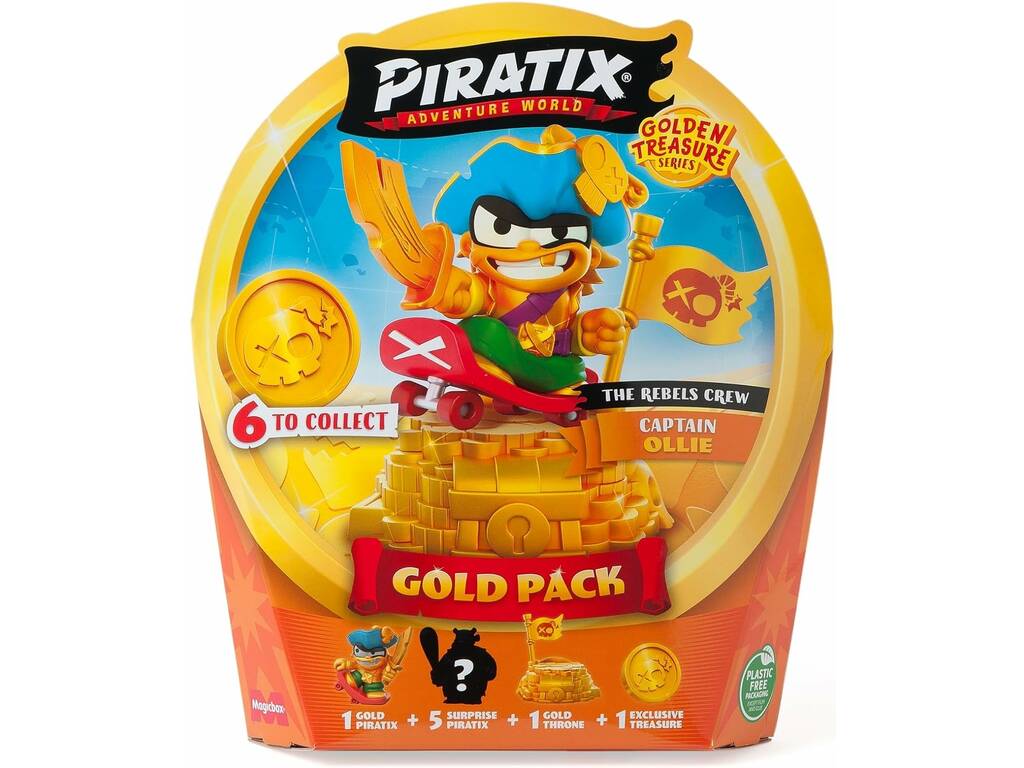 Piratix Golden Treasure Series Gold Pack Magic Box PPX1B616IN00