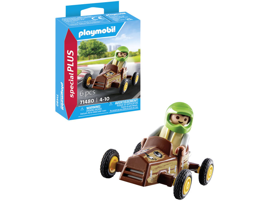 Playmobil Special Plus Menino com Kart 71480