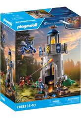 Playmobil Novelmore Ritterturm mit Schmied und Drache 71483