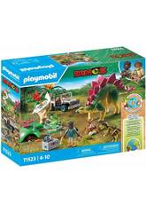 Playmobil Camp de recherche sur les dinosaures 71523