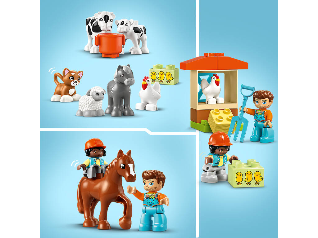 Lego Duplo Cuidado de Animales en la Granja 10416