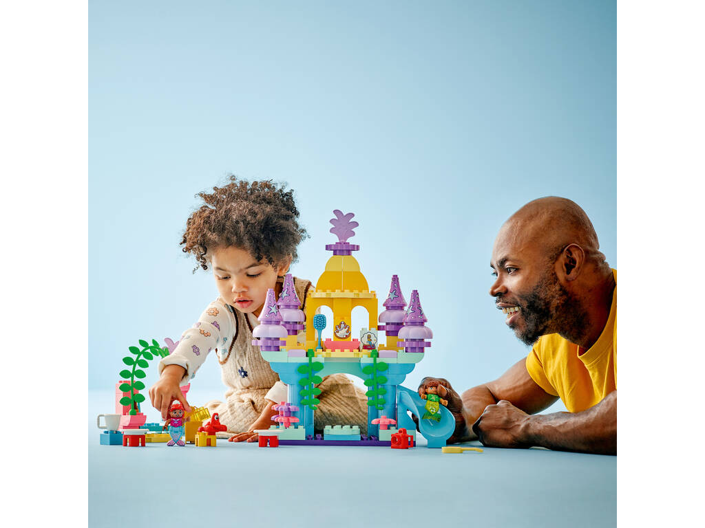 Lego Duplo Ariel Disney Junior Palacio Submarino Mágico de Ariel 10435