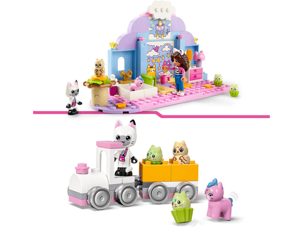 Lego Gabbys Puppenhaus Gabbys Kätzchen-Kinderzimmer 10796