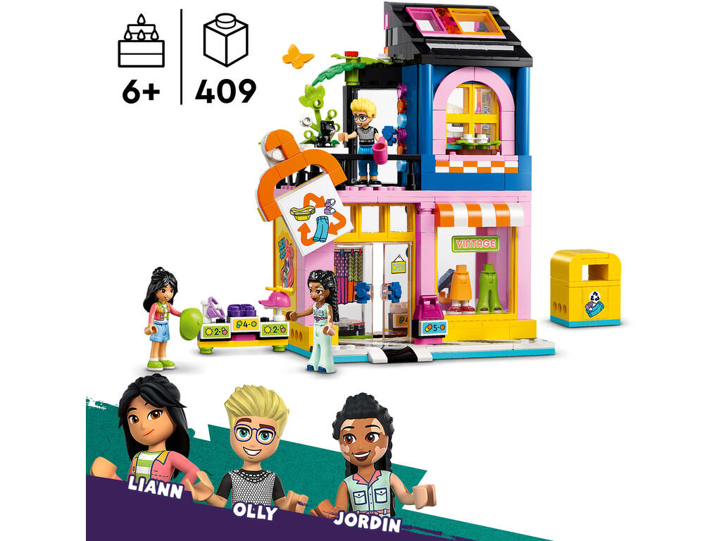 Lego Friends Negozio di Moda Retro 42614