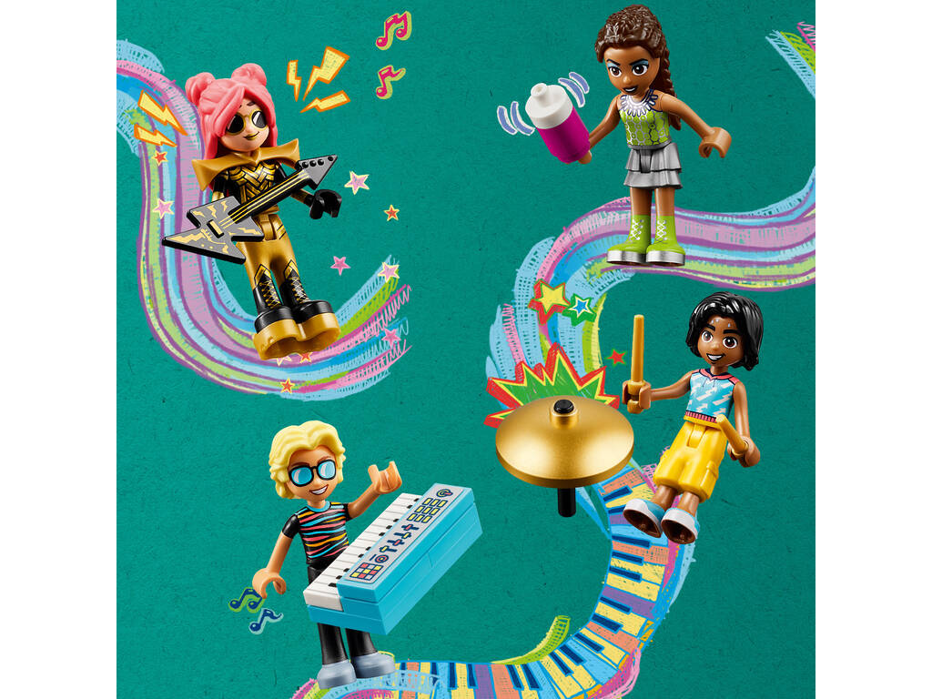 Lego Friends Talent Show Musicale di Heartlake City 42616