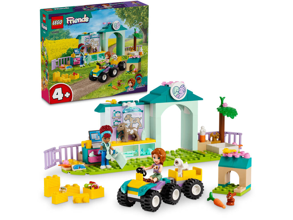 Clinique vétérinaire Lego Friends Farm Animal 42632