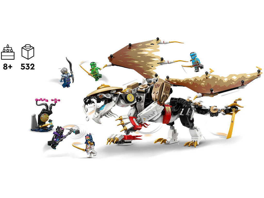 Lego Ninjago Dragão Mestre Egalt 71809