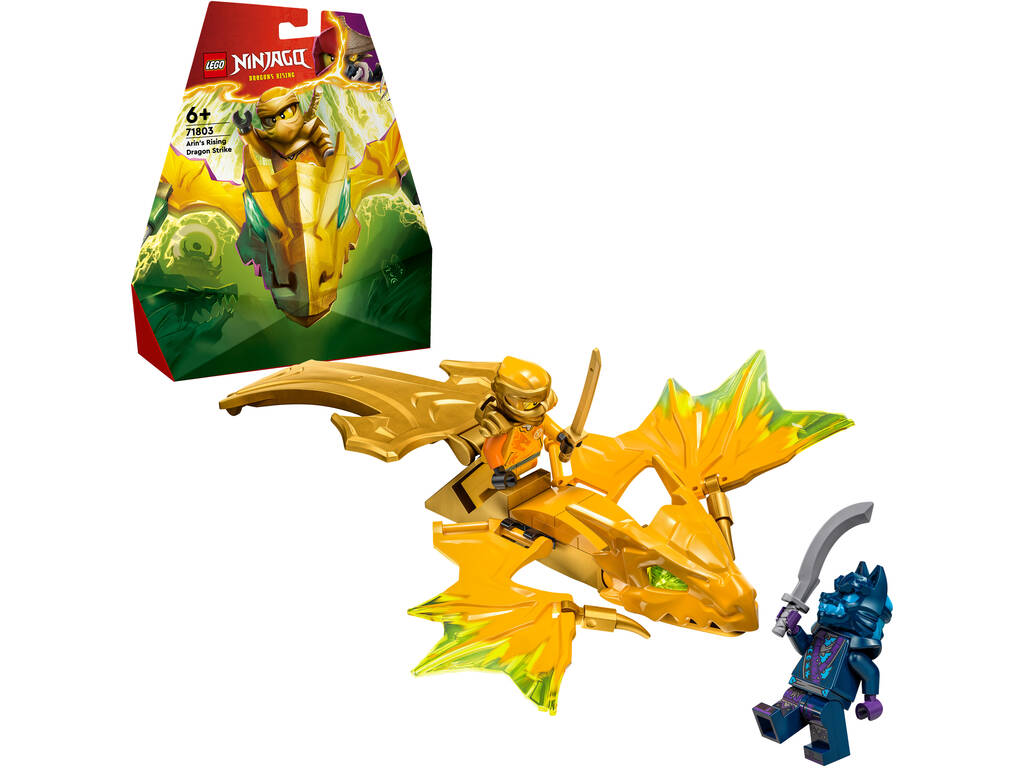 Lego Ninjago Attacco Rising Drago di Arin 71803