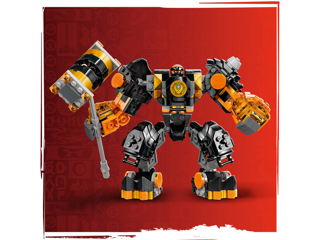 Lego Ninjago Meca Elemental de la Tierra de Cole 71806