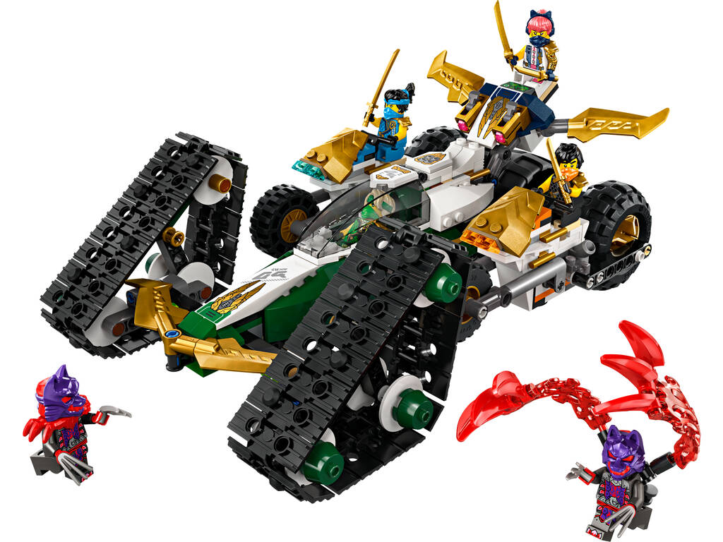 Lego Ninjago Veicolo Combinato Squadra Ninja 71820