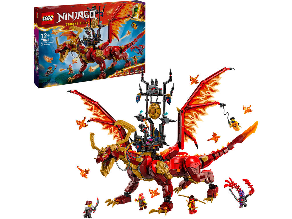 Lego Ninjago Dragão Fonte de Movimento 71822