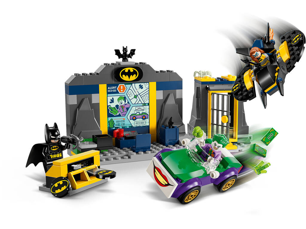 Lego Batman Batcaverna com Batman, Batgirl e The Joker 76272