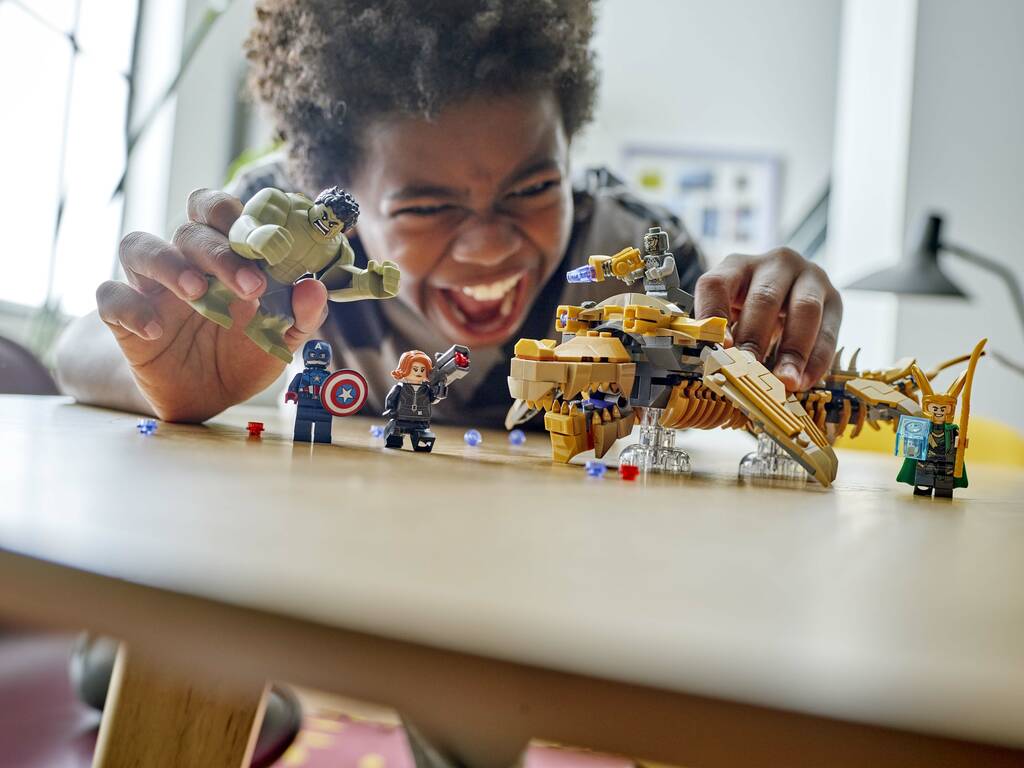 Lego Marvel Vengadores vs Leviatán 76290