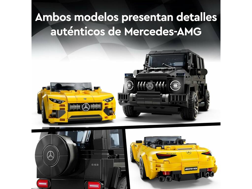 Lego Speed Champions Mercedes-AMG G 63 et Mercedes-AMG SL 63 76924