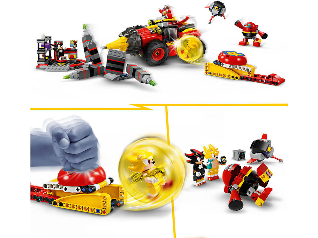 Lego Sonic Super Sonic vs Egg Drillster 76999