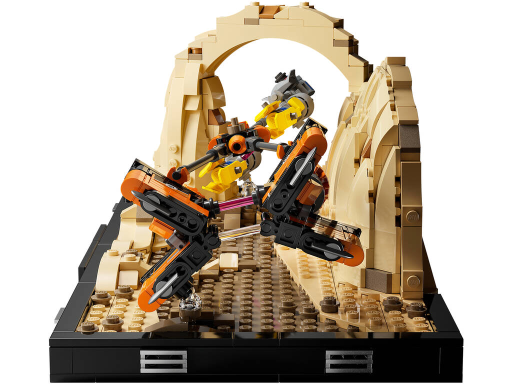 Lego Star Wars Diorama Corrida de Pods em Mos Espa 75380