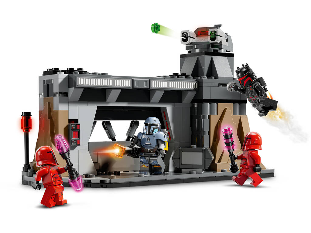 Lego Star Wars Bataille entre Peace Vizsla et Moff Gideon 75386