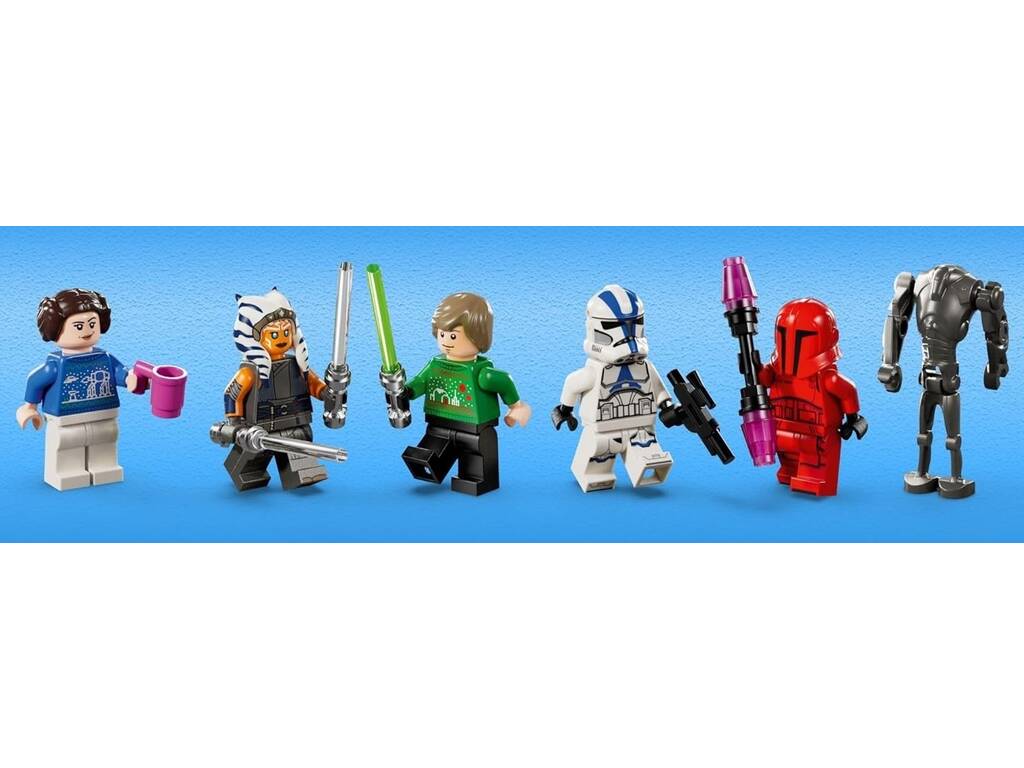 Lego Star Wars Calendario de Adviento 2024 75395