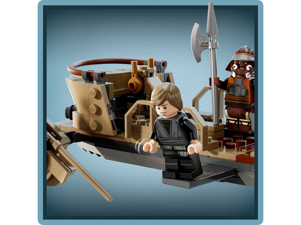 Lego Star Wars Skiff do Deserto e Poço de Sarlacc 75396