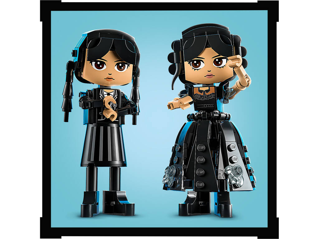 Lego Wednesday Figura de Wednesday Addams 76780