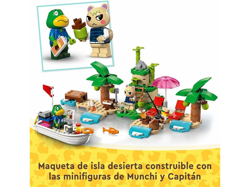 Lego Animal Crossing Paseo en Barca con el Capitán 77048