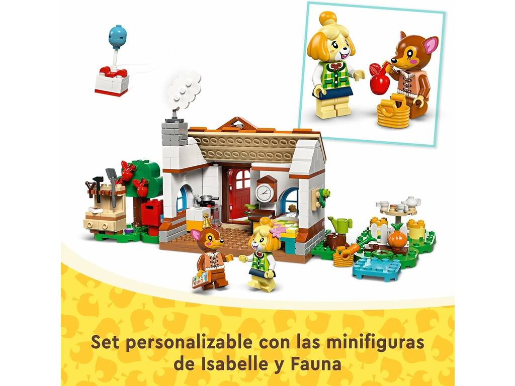 Lego Animal Crossing A Visita da Canela 77049