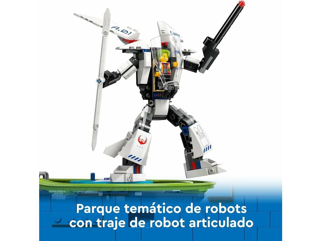 Lego City Montaña Rusa de Robot World 60421