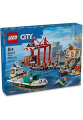 Lego City Puerto Marítimo con Buque de Mercancías 60422