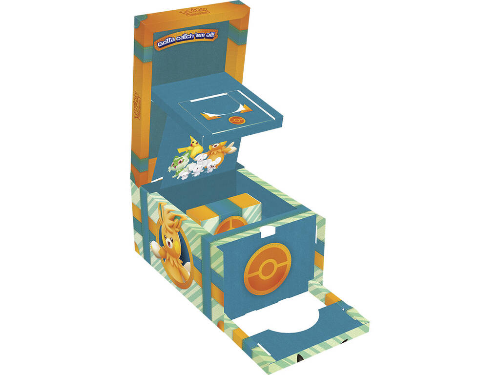 Pokémon TCG Pokémon Adventures in Paldea Mallette avec mannequin et cartes Bandai PC50467