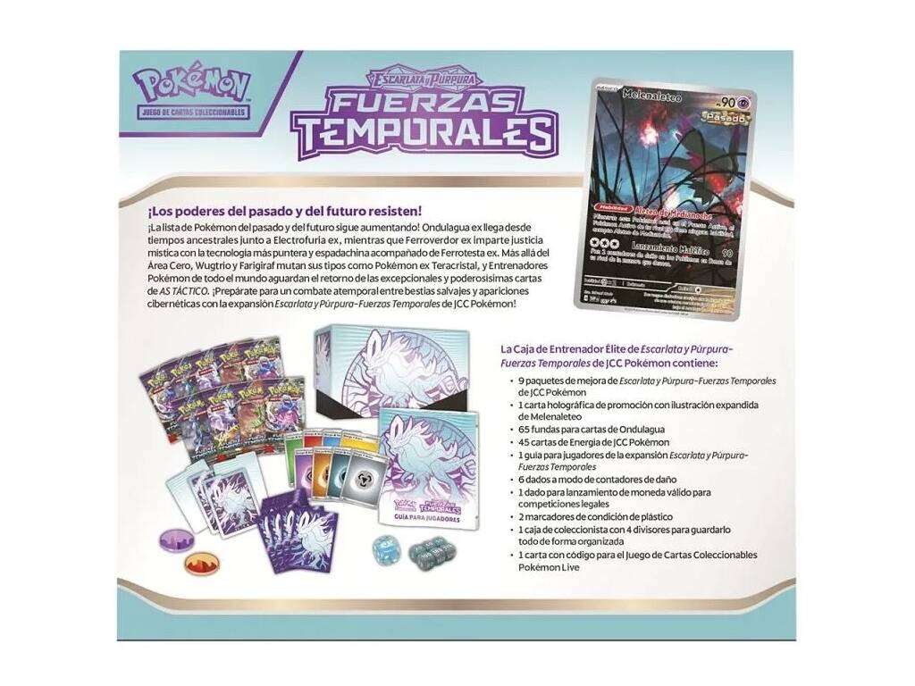 Pokémon TCG Scarlet und Purple Temporal Forces Elite Trainer Box Bandai PC50482