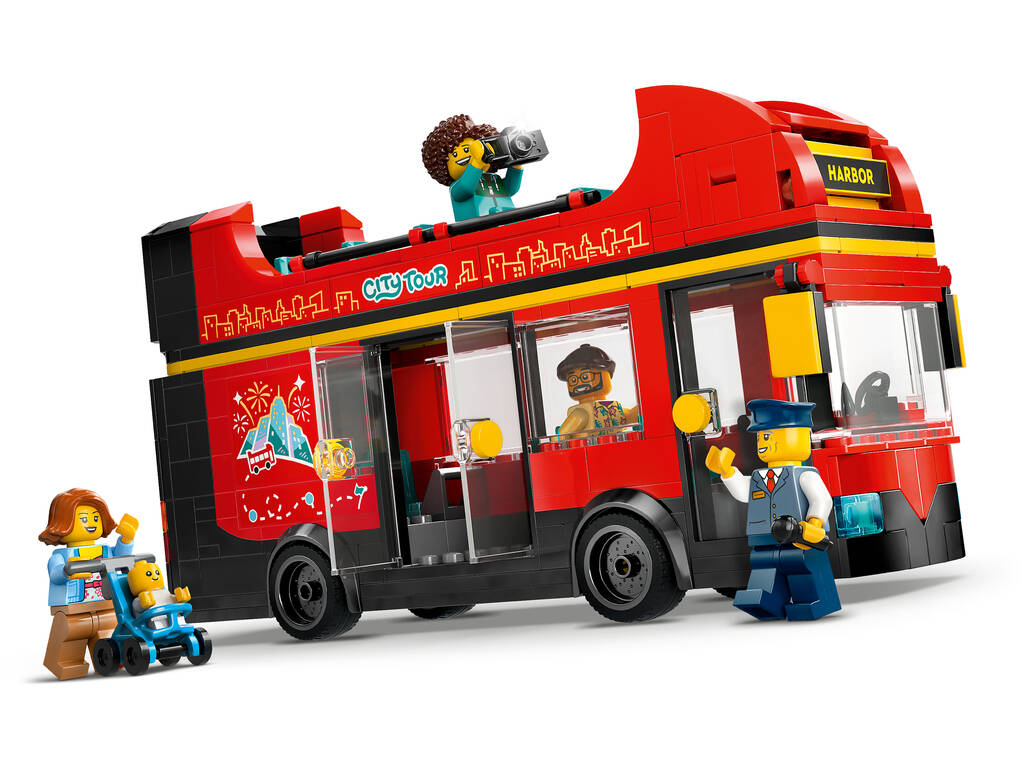 Lego City Bus touristique rouge à deux étages 60407