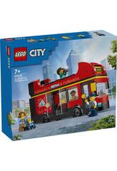 Lego City Autobús Turístico Rojo de Dos Plantas 60407