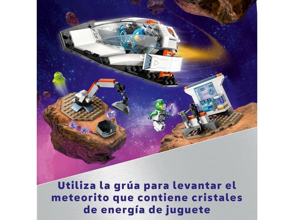 Lego City Space Astronave e Scoperta dell'Asteroide 60429