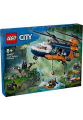 Lego City Esplorazione della giungla: elicottero in campeggio 60437