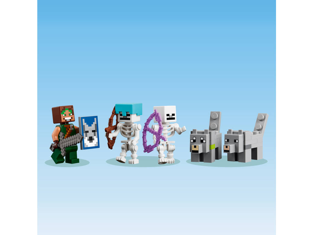 Lego Minecraft Die Wolfsfestung 21261