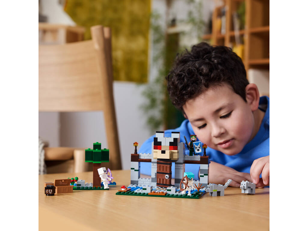 Lego Minecraft A Fortaleza do Lobo 21261