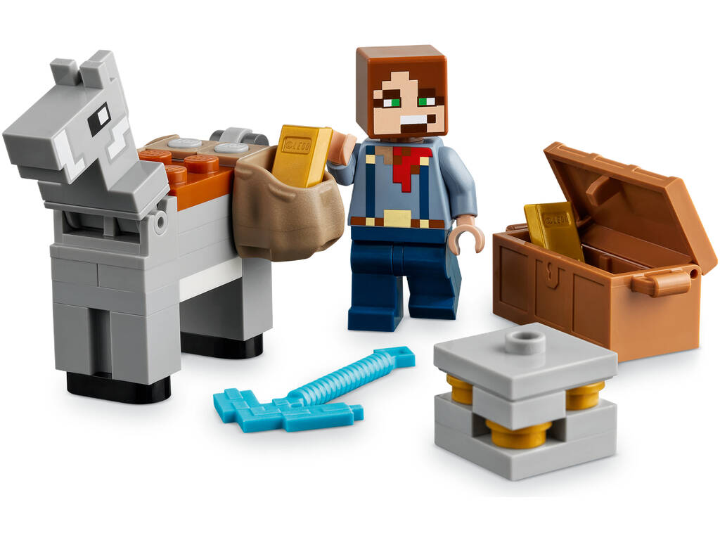 Lego Minecraft Der Wasteland-Minenschacht 21263