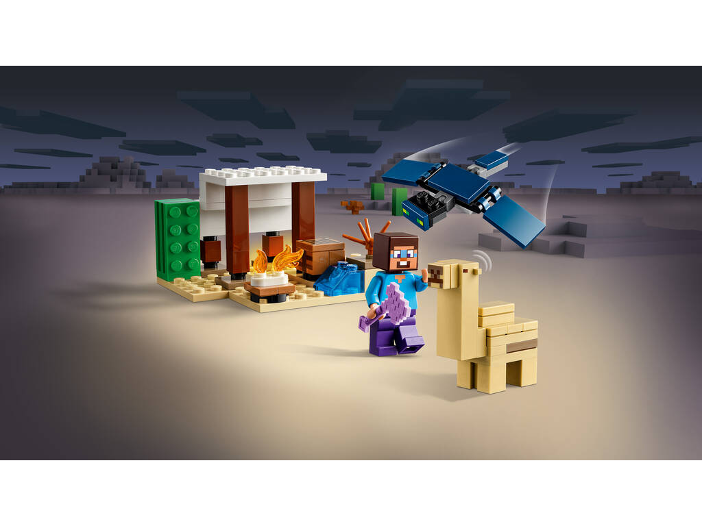 Lego Minecraft La Expedicion Steve va al Desierto 21251