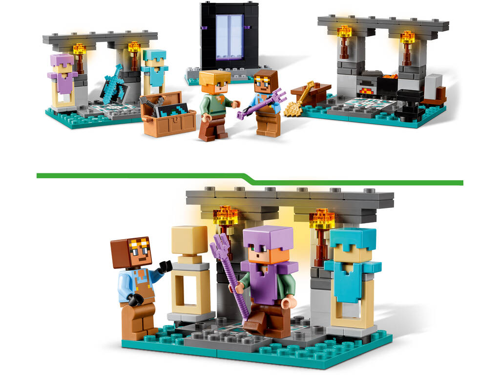 Lego Minecraft Die Waffenkammer 21252