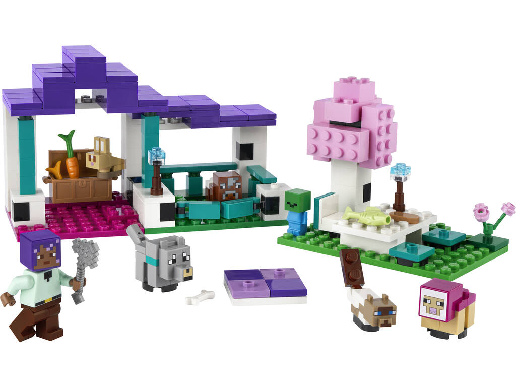 Lego Minecraft Il santuario degli animali 21253