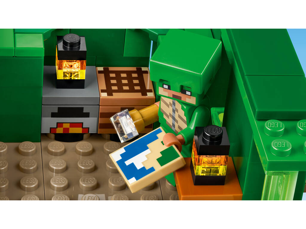 Lego Minecraft A Casa Tartaruga da Praia 21254