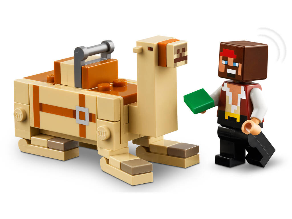 Lego Minecraft A Viagem no Barco Pirata de Lego 21259