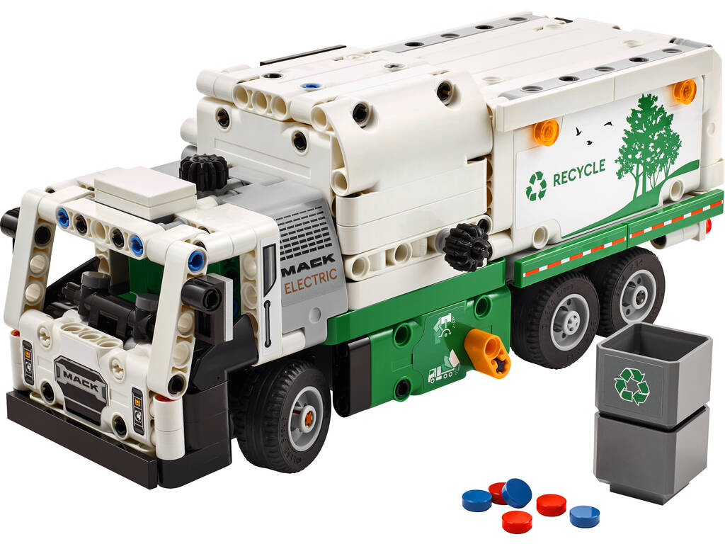 Lego Technic Camion poubelle Mack LR Electric 42167