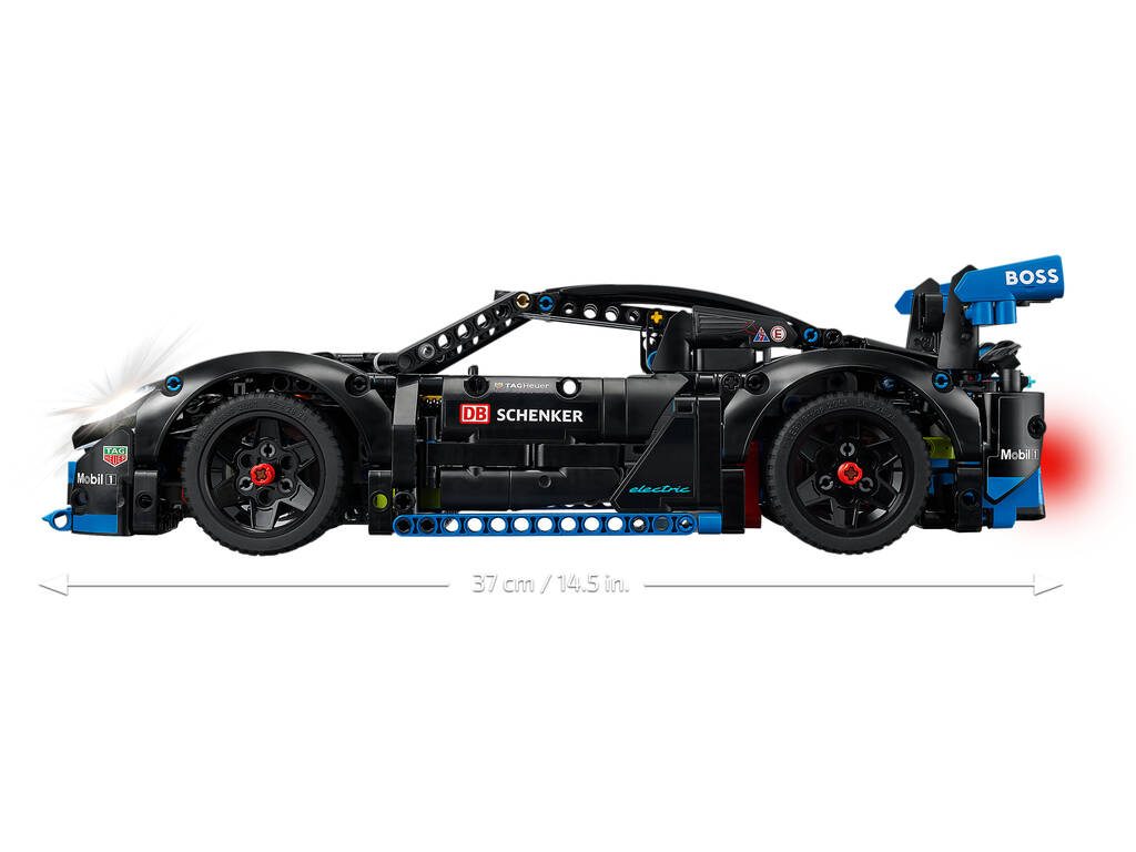 Lego Technic Auto da corsa Porsche GT4 e-Performance 42176