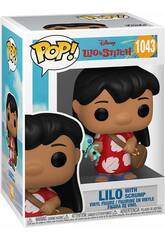 Funko Pop Disney Lilo y Stitch Figura Lilo con Scrump 55614