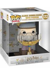 Funko Pop Deluxe Harry Potter Figura Albus Dumbledore con Pdium 76002