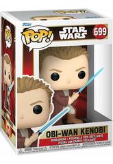 Funko Pop Star Wars Figur Obi-Wan Kenobi mit schwingendem Kopf 76018