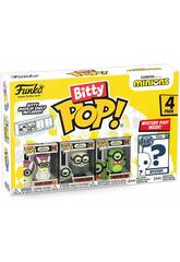Funko Pop Bitty Minions Pack 4 Minifiguren 73036